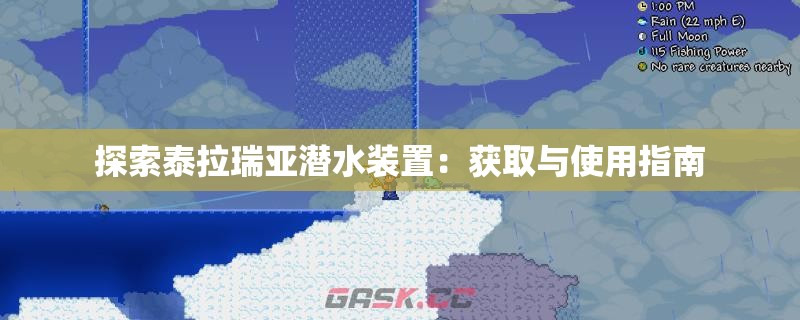 探索泰拉瑞亚潜水装置：获取与使用指南